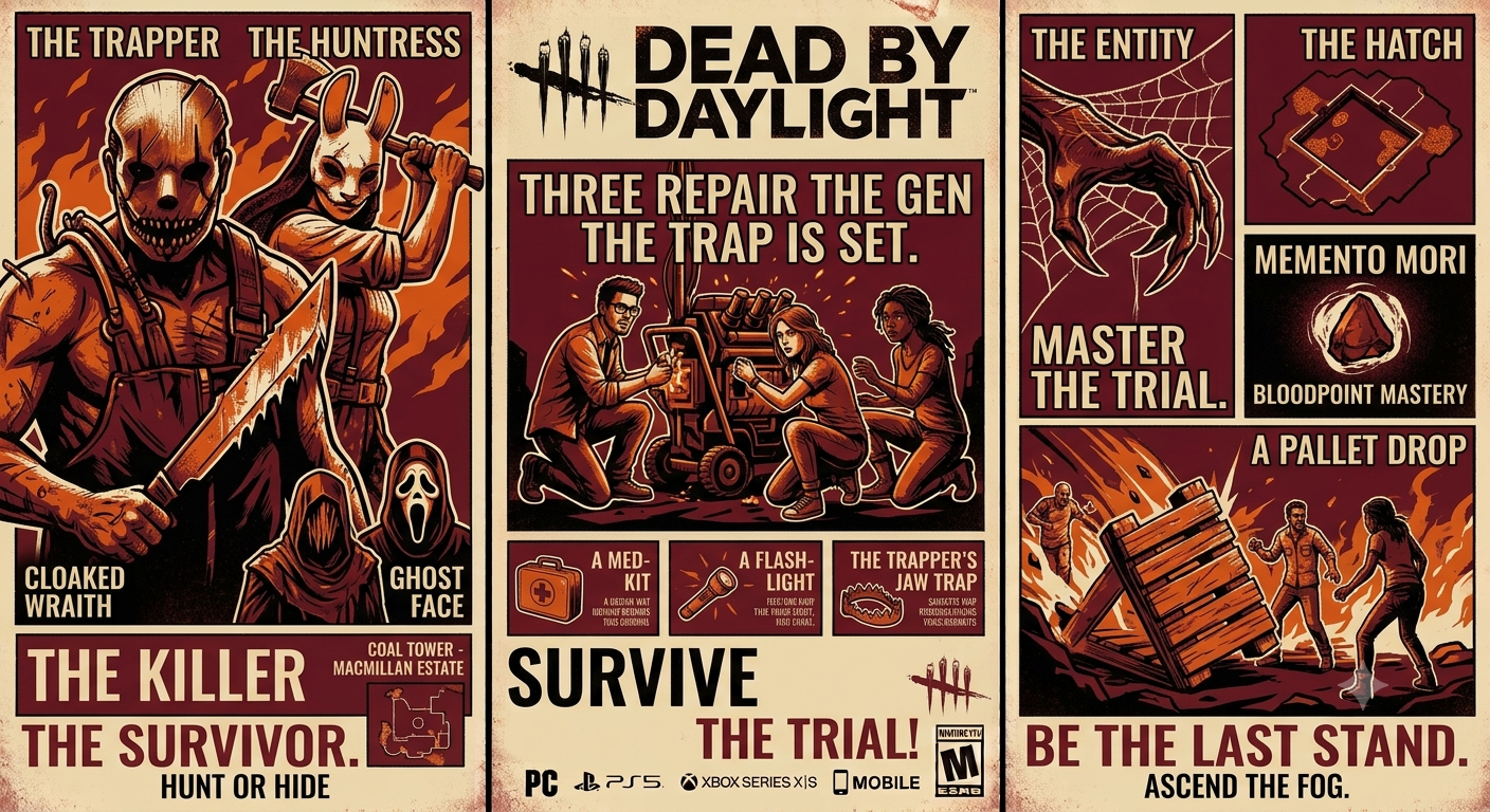 Dead by Daylight portada